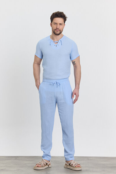 Heaven Ephesus Чоловічі муслінові штани - 5040