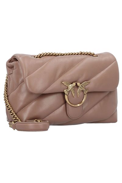 PİNKO Geantă de umăr Love Puff din piele 30 cm
