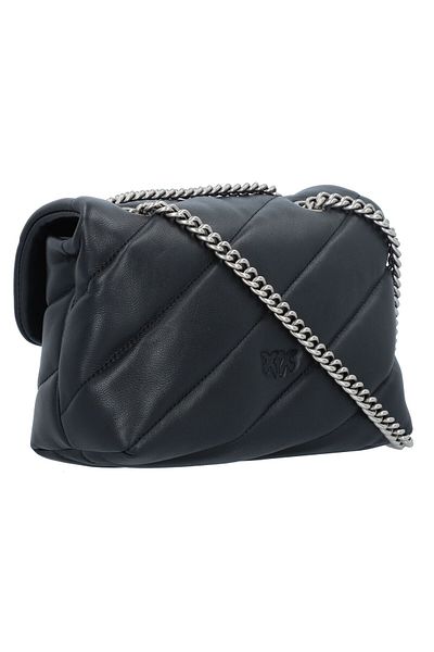 PİNKO Love Puff Umhängetasche Leder 21 cm