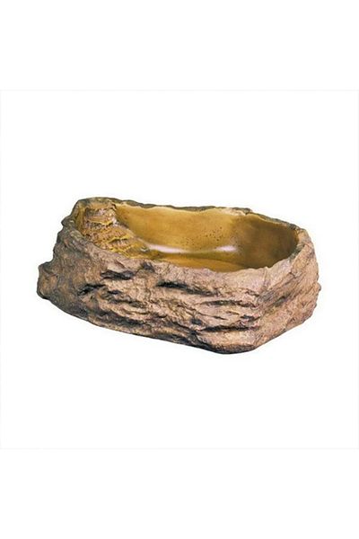 Exo Terra حاوية مياه كبيرة للطعام الزواحف