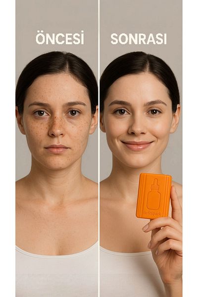 nefes 2 Pieces Kanza Kojica Kojic Acid Soap, Anti-Blemish Skin Care Soap with Turmeric and Kojic Acid
