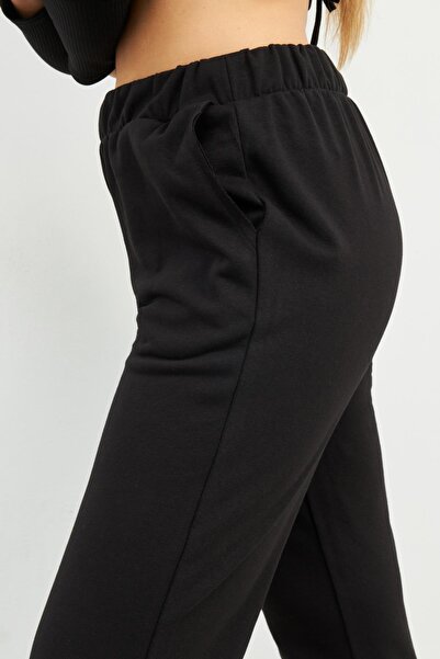 Curly ΜΑΥΡΟ ΠΑΝΤΕΛΟΝΙ ΕΛΑΣΤΙΚΟ