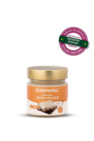 Dosewell Spreadable Tahini Halva Plain 250 Gr