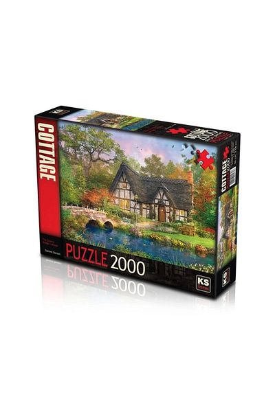 Ks Puzzle 2000 Piece Puzzle Country Garden