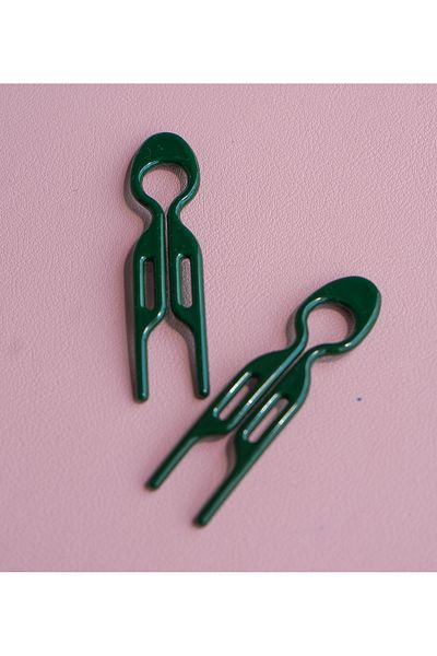 Nolana Mini Hair Pin - Bone Acetate High Quality - 4.5 cm Sold Individually