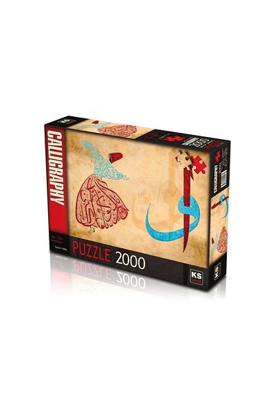 Ks Puzzle Nessiworld Ks Vav-Elif-Mazen 2000 Piece Puzzle