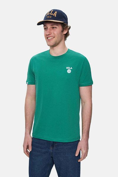 UCLA Ανδρικό μπλουζάκι με στάμπα Bass Green Crew Neck