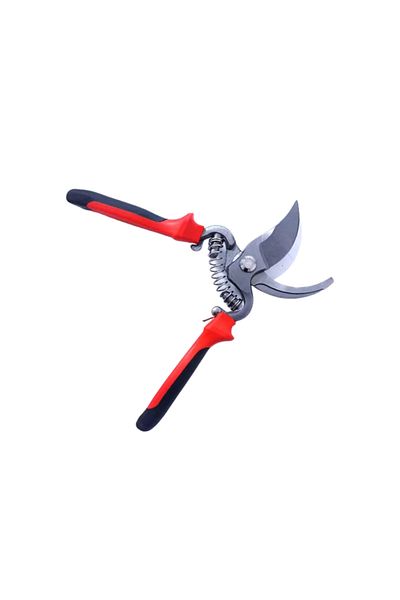 OEM Garden scissors, 22 cm, locking system, red/black