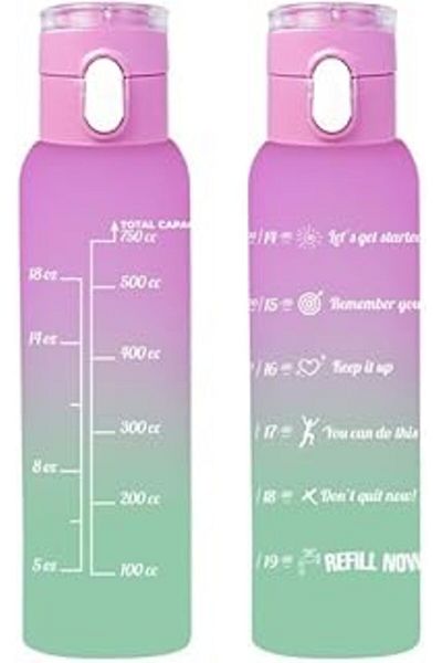 Mu Art Ahşap Herevin 161407-844 Hanging Patterned Opaque Patterned Flask 750 ml
