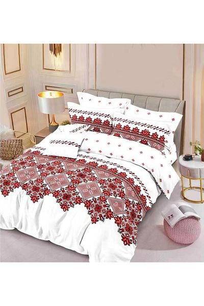 CHIRASO CHIRASO Finet Bedding Set, 6 Pieces, Double Bed, Sheet 180x200, Duvet Cover 200x230, 4 Pillowcases
