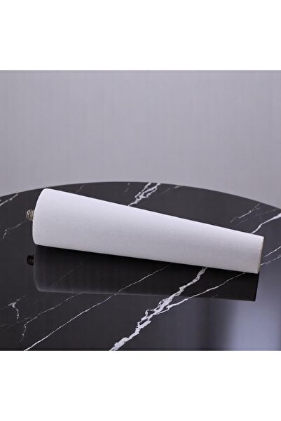 GLASWEN Wooden Leg 12 cm White M8 Screwed Connection Apparatus Cabinet Furniture Sofa Sofa Support Leg Foot