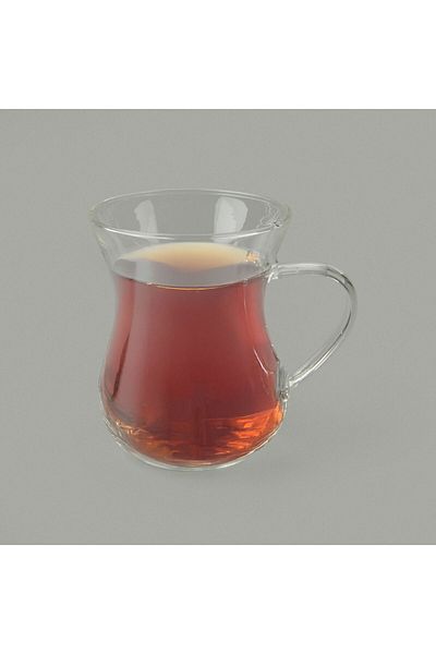 MATMEL Keyif 6-Piece Glass Mug - Transparent - 200 ml