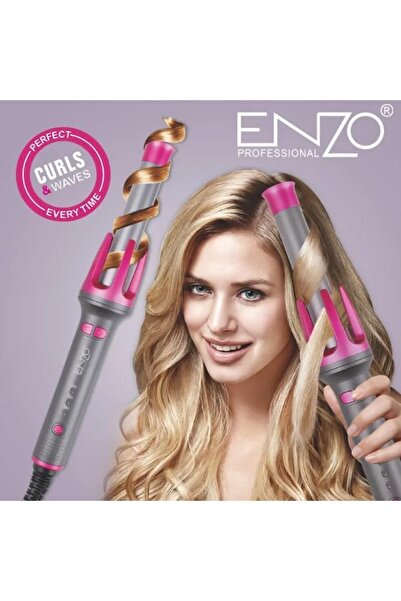 ENZO EN-1911 Automatic Rotating Hair Curler - Intl Version