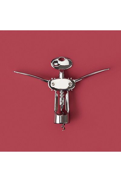 ASPARTAM Corkscrew Opener - Gray - 17 cm