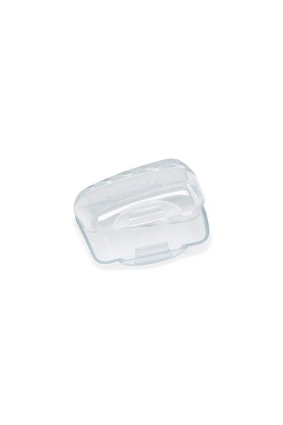 Trisa Hygiene Box Manual And Electric Toothbrush Protective Cover, 3 Pcs., 501891 Transparent