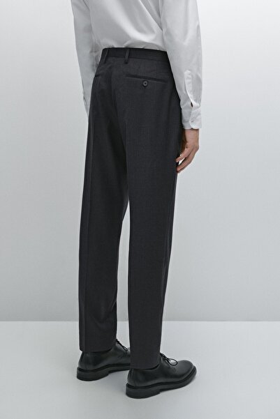 Massimo Dutti Pamuk karışımlı klasik pantolon