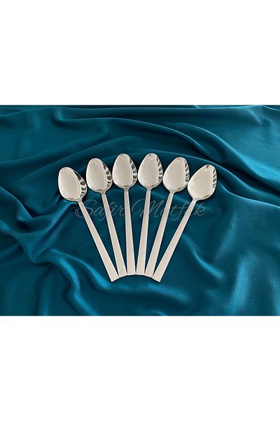 safir mutfak 6Pcs Chopstick Series Tablespoon Stainless Steel