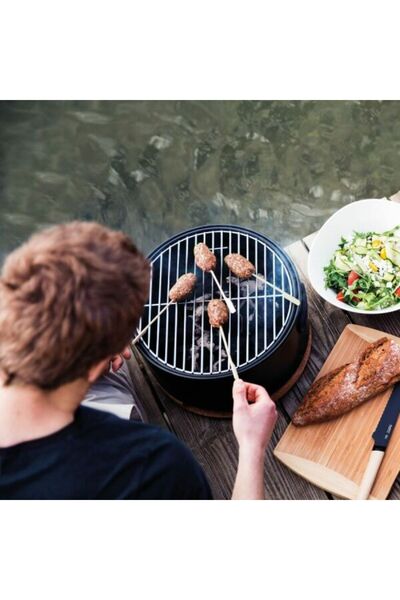 Berghoff Tabletop grill, Carbon steel, Cork, Black