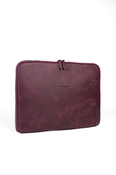 deridense MacBook Air Pro 13" & 14" Inch Genuine Leather Laptop Case
