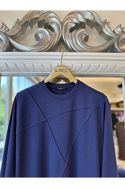 Invee Invee 7111 Cotton Suit - Indigo
