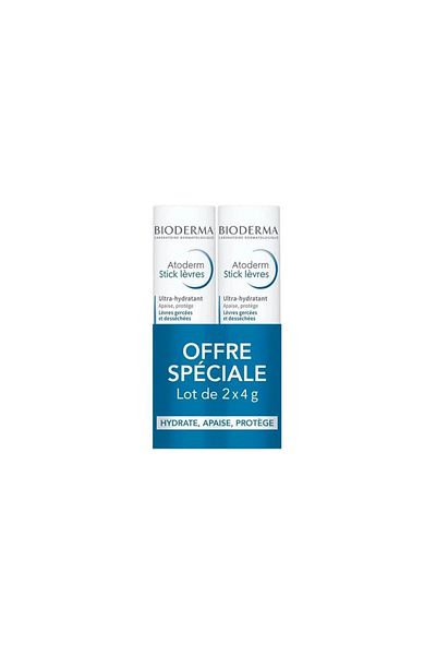 Bioderma Lip Stick Off 2pcs 6579 --- Bioderma Lip Moisturizer 4g Offer 2pcs