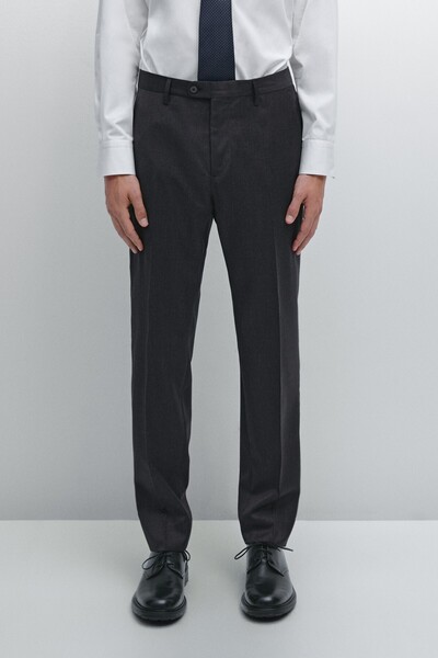 Massimo Dutti Pamuk karışımlı klasik pantolon