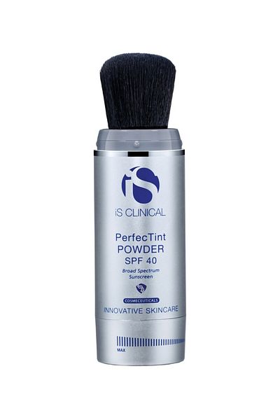 IS CLINICAL Perfectint Powder Spf 40 Container Brush Beige 3.5 g X 2 Pieces