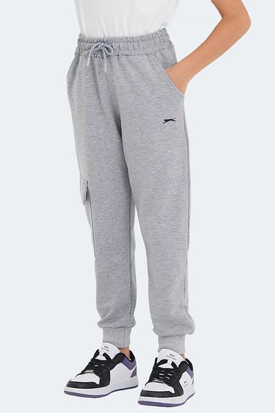 Slazenger LIVE Unisex Παιδικό Φούτερ Πέτρινο Γκρι