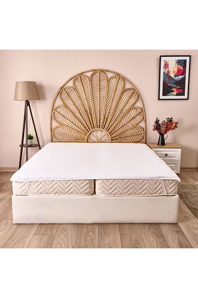 ASPARTAM Thunder Double Quilted Elastic Mattress - White - 180X200 cm
