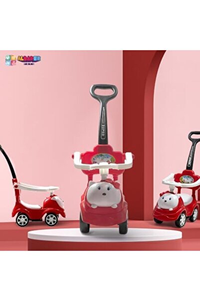 ALBADER 3-In-1 Push Car - Push Pedal Safe Push Car With Hansbar, Durable Ride-On Toy