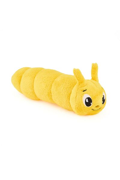 MATMEL Caterpillar Figured Pillow - Yellow - 30X10 cm