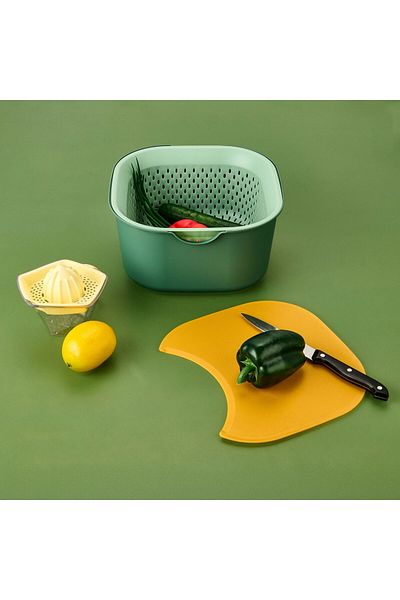 MATMEL Tasty 5 Piece Multi-Purpose Mixing Bowl - Green