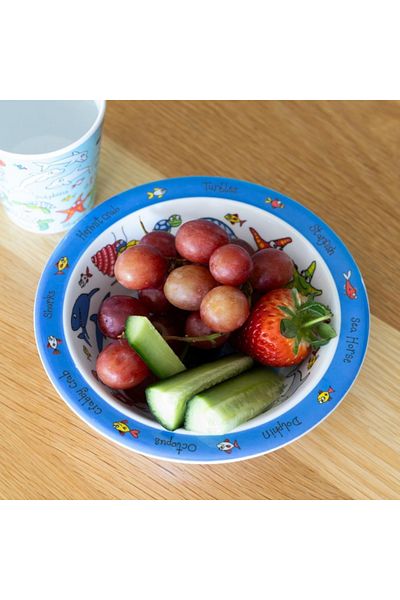 Tyrrell Katz Melamine Food Plate - Food Bowl // Ocean
