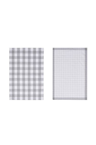 MATMEL Home Madrid 2-Piece Drying Cloth - Gray - 45X65 cm