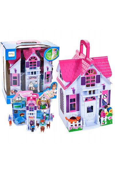 ideal STORE idealSTORE PINK FAMILY VILLA Dollhouse