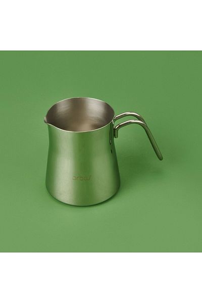 MATMEL Allora Stainless Steel Milk Jug - Gray - 800 ml