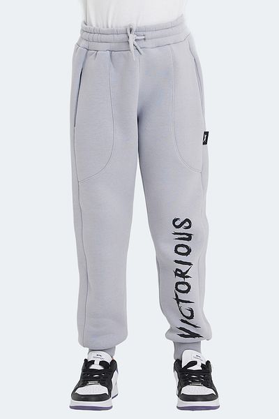 Slazenger LANEY Unisex Παιδικό Φούτερ Πέτρινο Γκρι