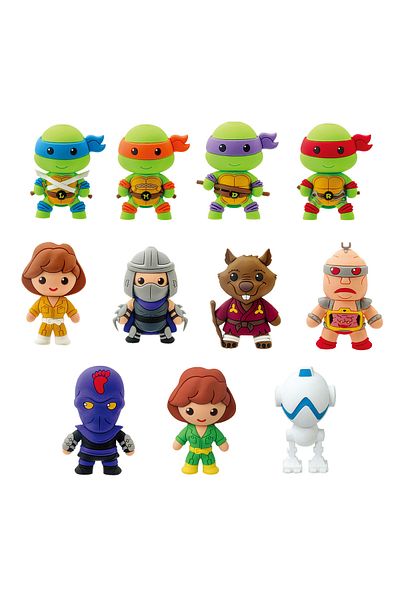 Monogram International Monogram Ninja Turtles Surprise Figure with Clip Series 1 63160