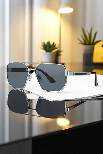 Daniel Klein 100% Polarized Uv400 Protection Silver Color Original Men's Sunglasses Dkg6281C3