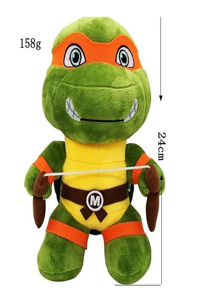 rexa Soft Battle Turtle Plush Toy for Kids' Playtime & Room Decor