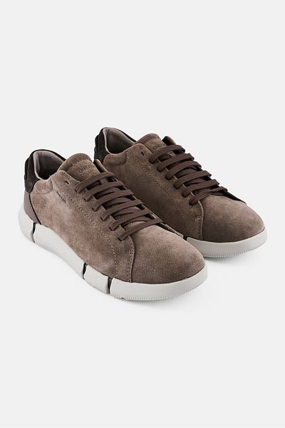 Geox Men U Adacter A Lace Up Casual Shoes, Grey