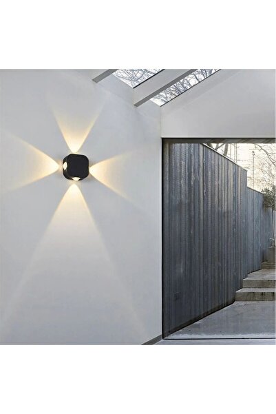 EKM29 ekim aydınlatma 4 Watt Dekoratif İç ve Dış Mekan Led Aplik, (Elektriğe ...