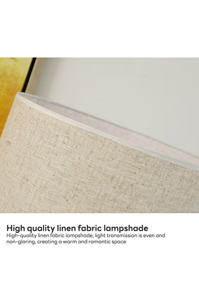 sharpdo Living Room Bedroom LED Warm Light Floor Lamp with Remote Control 7W