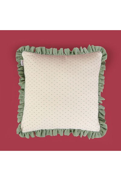 MATMEL Eggplant Figured Pillow - Purple - 25 cm