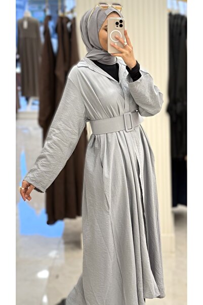 ESRANUR Kupra Silk Buttoned Outerwear