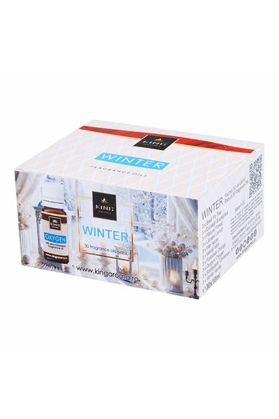 KingAroma Pack of 30 pieces of WINTER aromatherapy scented oil, Kingaroma