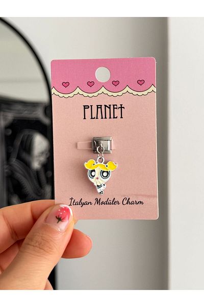 Planet Butik Italian Charm with Bubbles Hanging Card