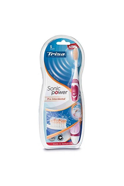 Trisa Periuță de dinți electrică Sonic Power ProInterdental S, 26000 vibrații/min, Cod 661856