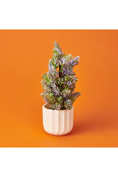 MATMEL ديكور الصنوبر الاصطناعي الملون مقاس 10.5 × 26 سم، منتج ديكور منزلي حيو...