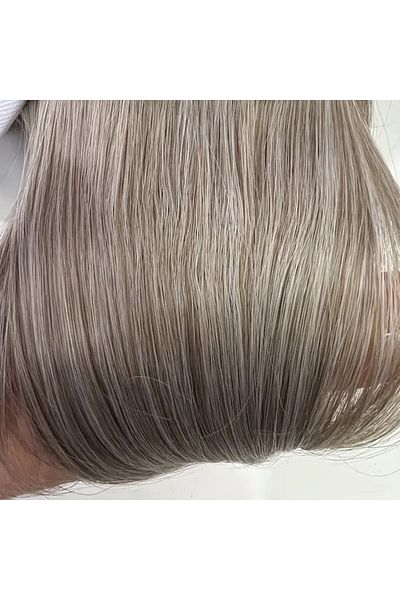 animis beauty Grey Blonde Wig with highlights, bob model, baseball cap style, synthetic fiber with natural look